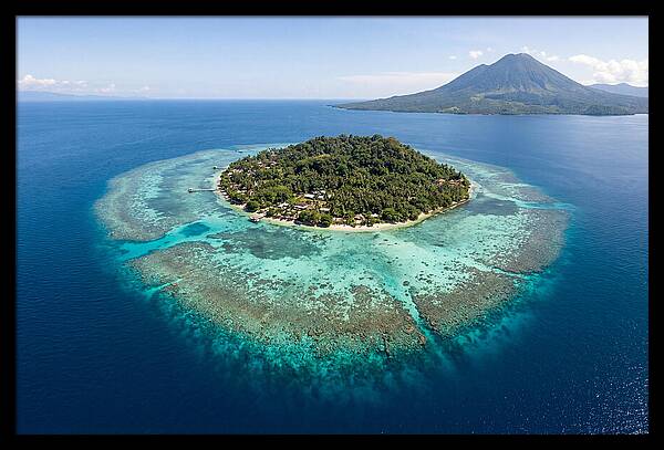 Bunaken Island Aerial View