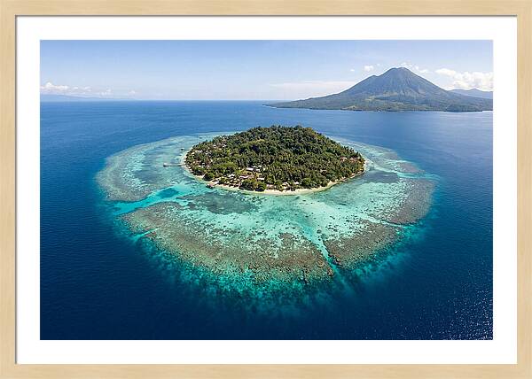 Bunaken Island Aerial View