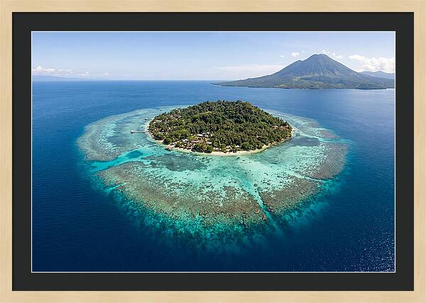 Bunaken Island Aerial View