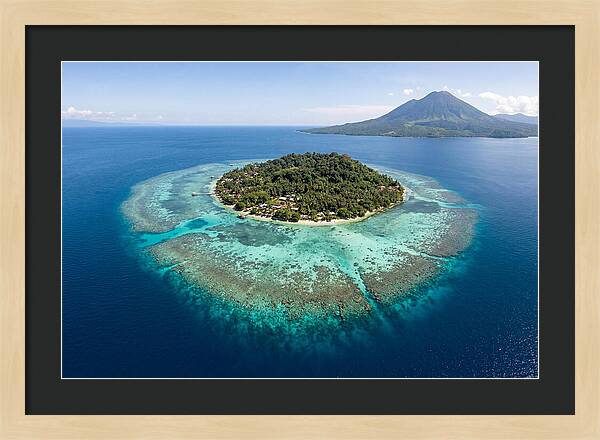 Bunaken Island Aerial View