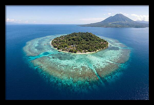 Bunaken Island Aerial View