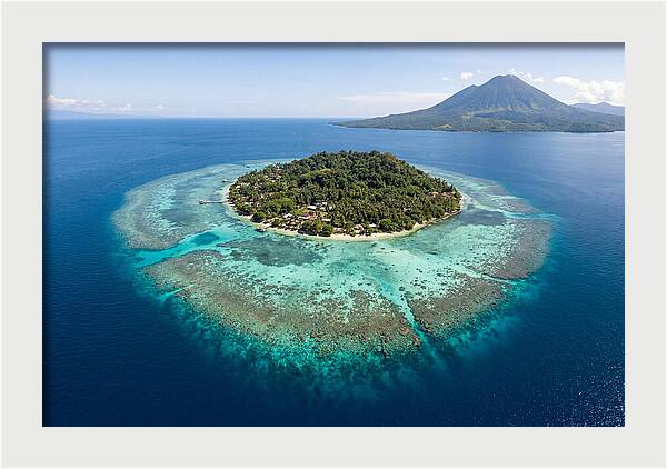 Bunaken Island Aerial View