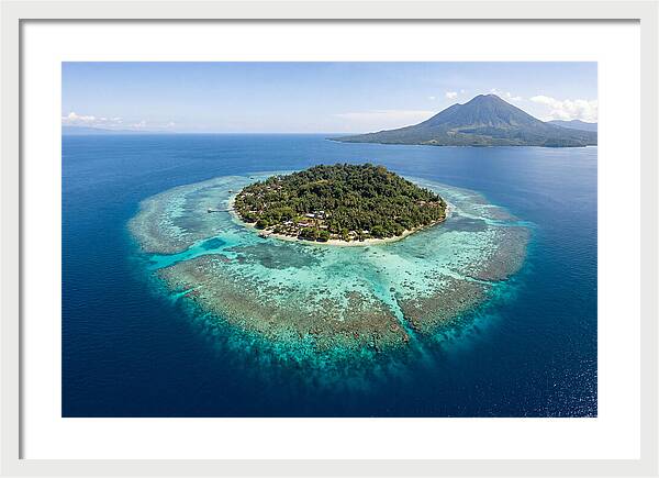 Bunaken Island Aerial View