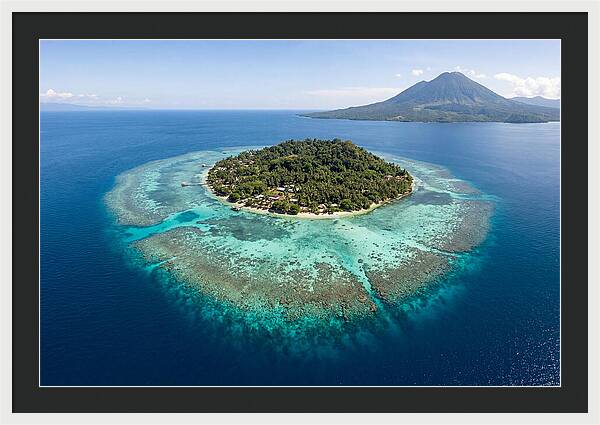 Bunaken Island Aerial View