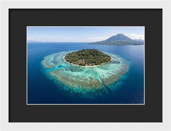 Bunaken Island Aerial View