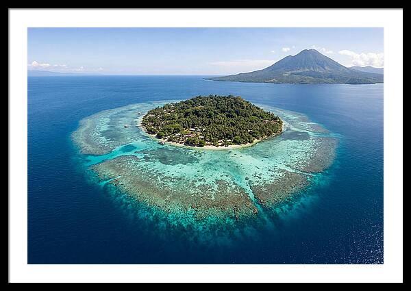 Bunaken Island Aerial View