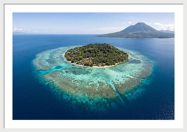 Bunaken Island Aerial View