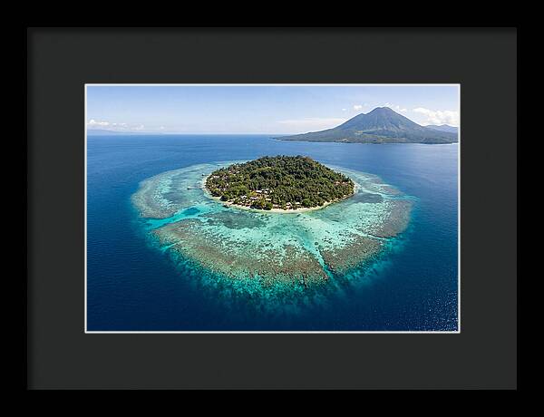 Bunaken Island Aerial View
