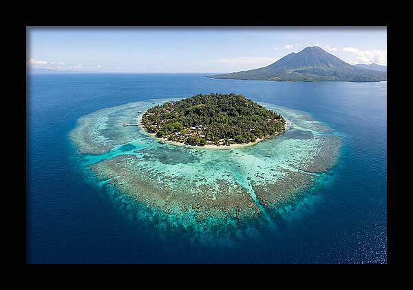 Bunaken Island Aerial View