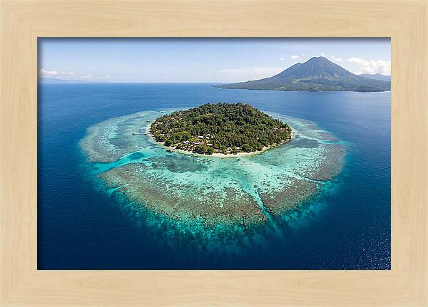 Bunaken Island Aerial View
