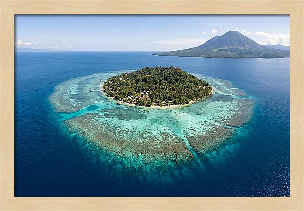 Bunaken Island Aerial View