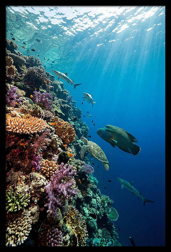 Bunaken Marine Park Underwater Scene