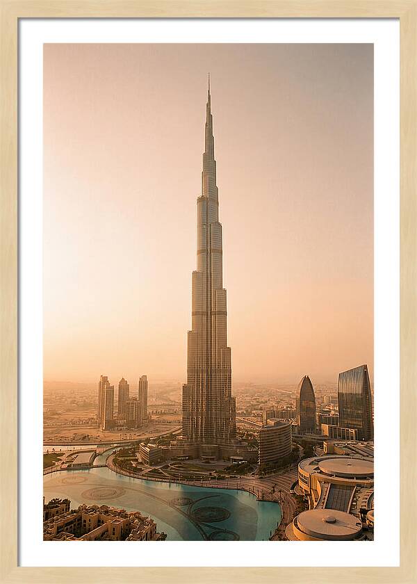 Burj Khalifa Ascension Warmth