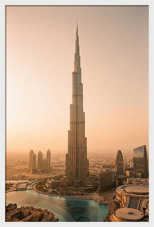 Burj Khalifa Ascension Warmth