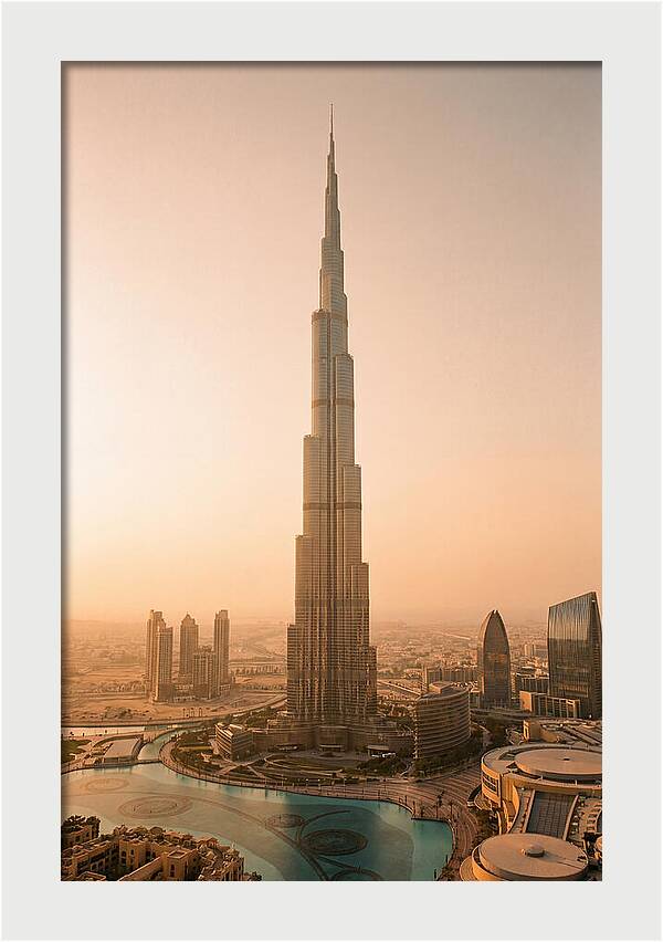 Burj Khalifa Ascension Warmth