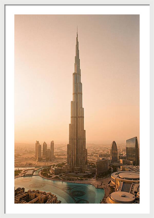 Burj Khalifa Ascension Warmth