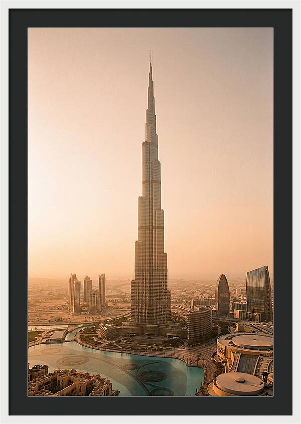 Burj Khalifa Ascension Warmth
