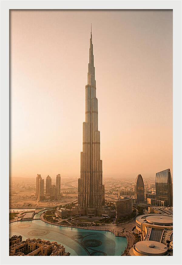 Burj Khalifa Ascension Warmth