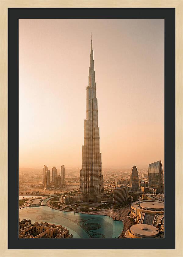 Burj Khalifa Ascension Warmth
