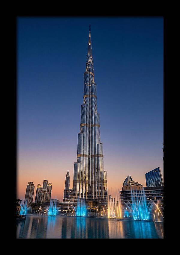 Burj Khalifa At Blue Hour