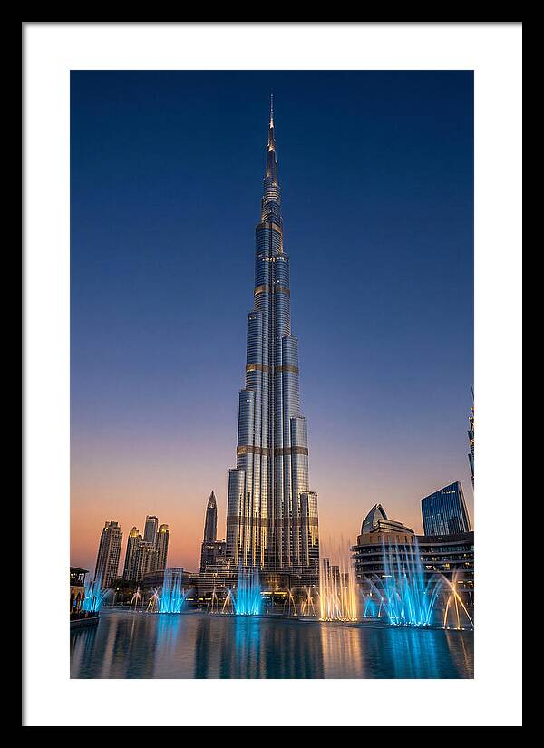 Burj Khalifa At Blue Hour