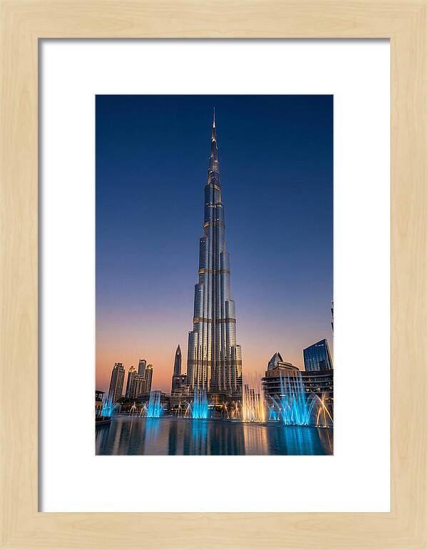 Burj Khalifa At Blue Hour