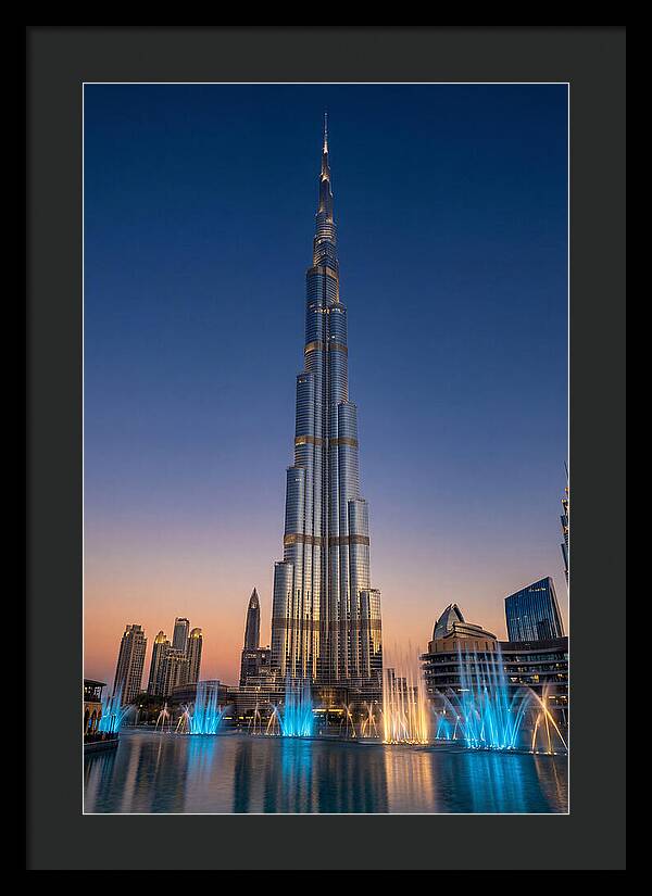 Burj Khalifa At Blue Hour