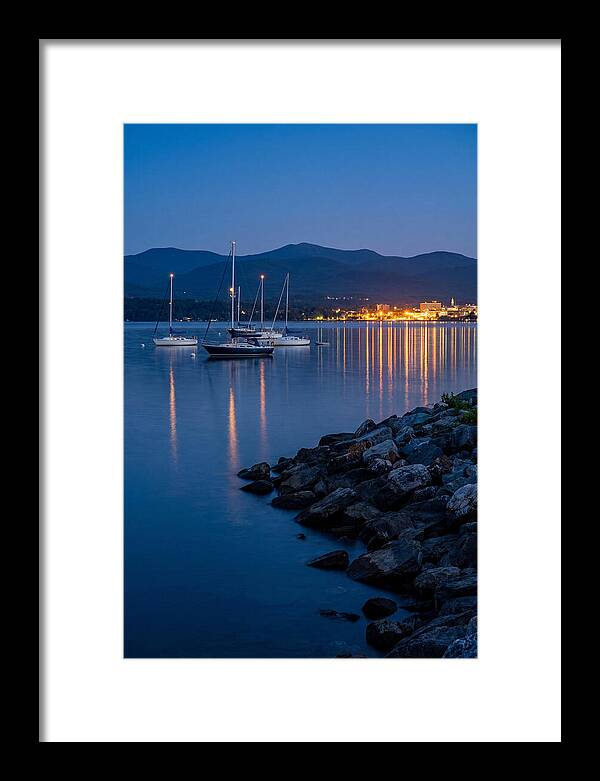 Burlington Waterfront Dusk Serenity