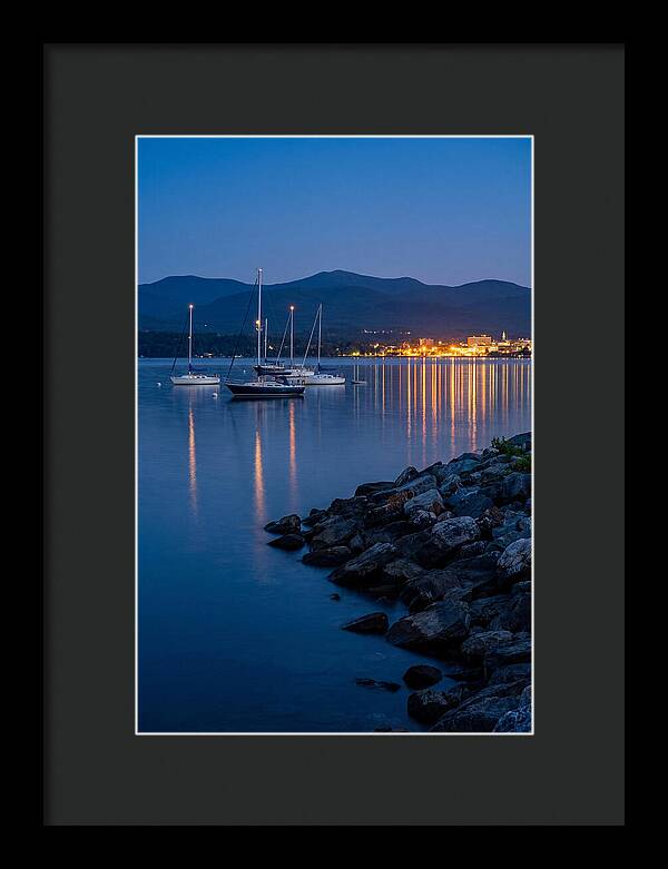 Burlington Waterfront Dusk Serenity