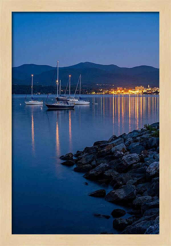 Burlington Waterfront Dusk Serenity
