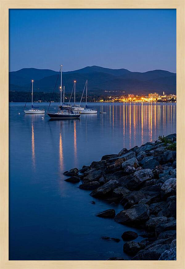 Burlington Waterfront Dusk Serenity