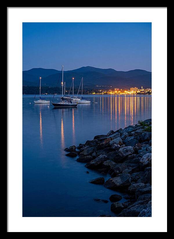Burlington Waterfront Dusk Serenity