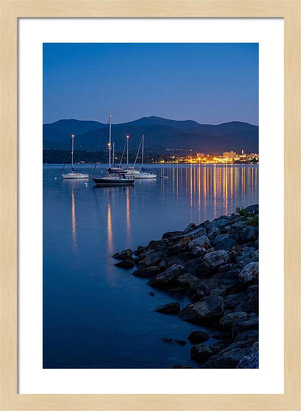 Burlington Waterfront Dusk Serenity