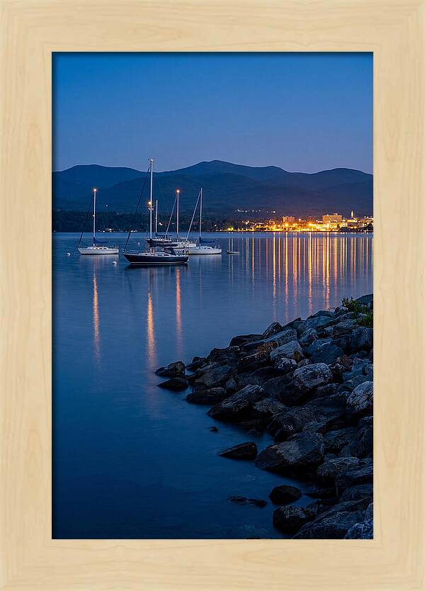 Burlington Waterfront Dusk Serenity