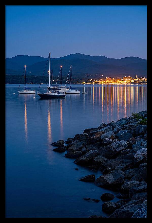 Burlington Waterfront Dusk Serenity