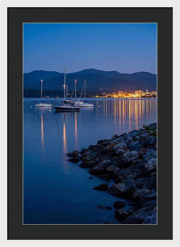 Burlington Waterfront Dusk Serenity