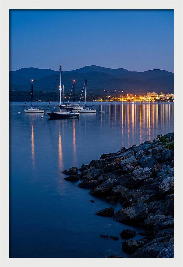 Burlington Waterfront Dusk Serenity
