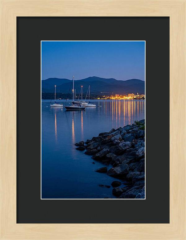 Burlington Waterfront Dusk Serenity