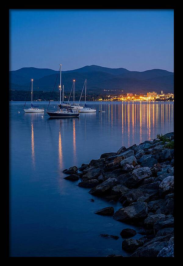 Burlington Waterfront Dusk Serenity
