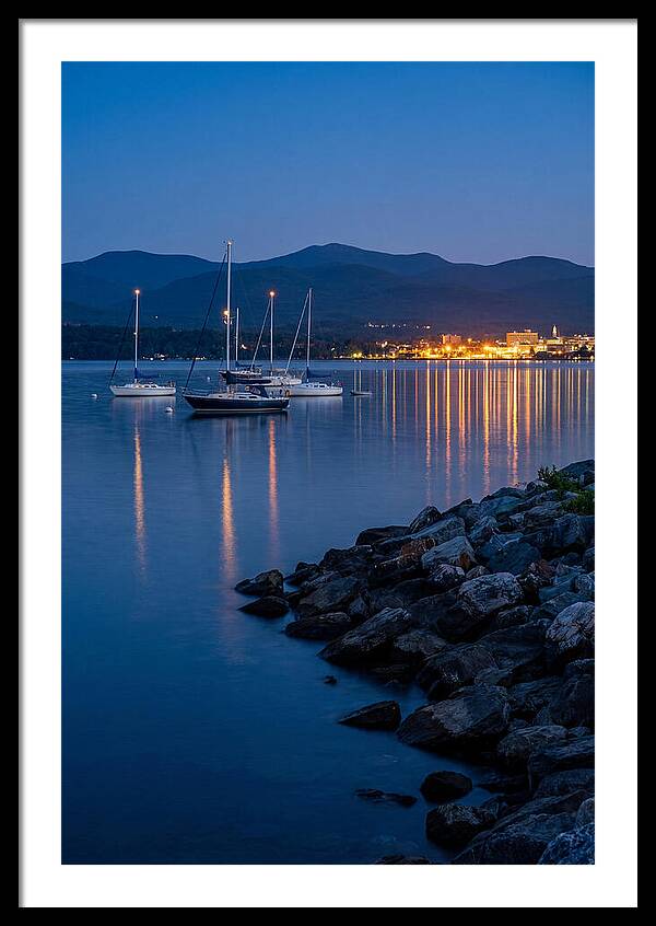 Burlington Waterfront Dusk Serenity