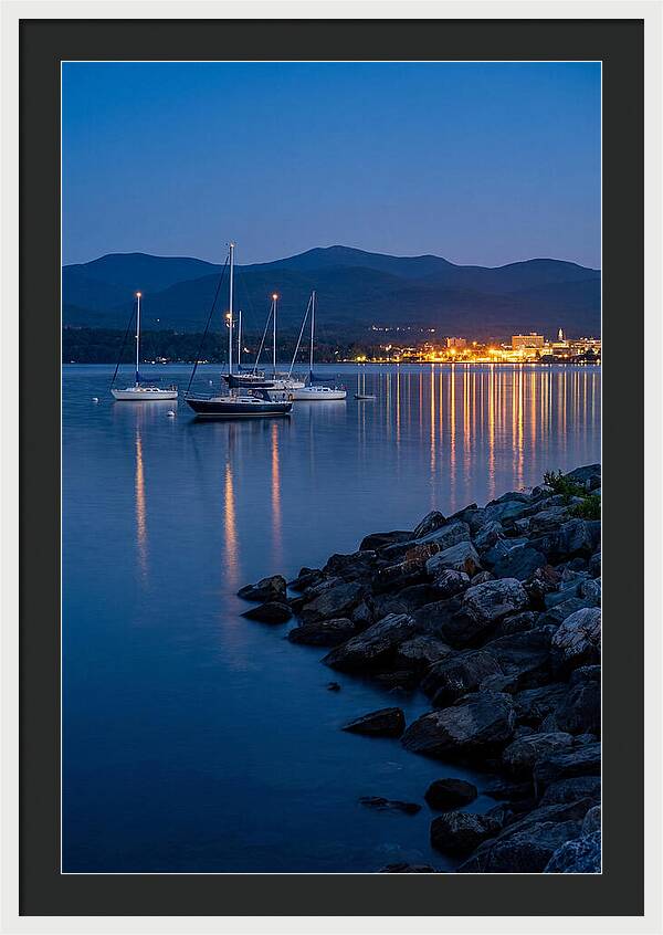 Burlington Waterfront Dusk Serenity