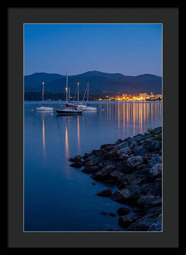 Burlington Waterfront Dusk Serenity