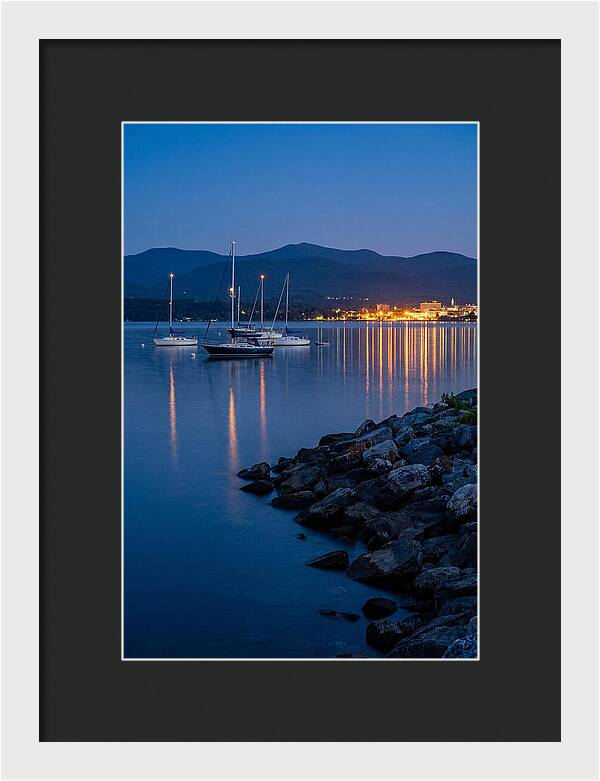 Burlington Waterfront Dusk Serenity
