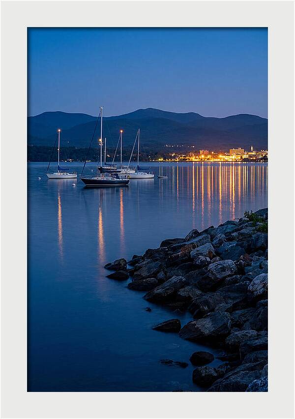 Burlington Waterfront Dusk Serenity