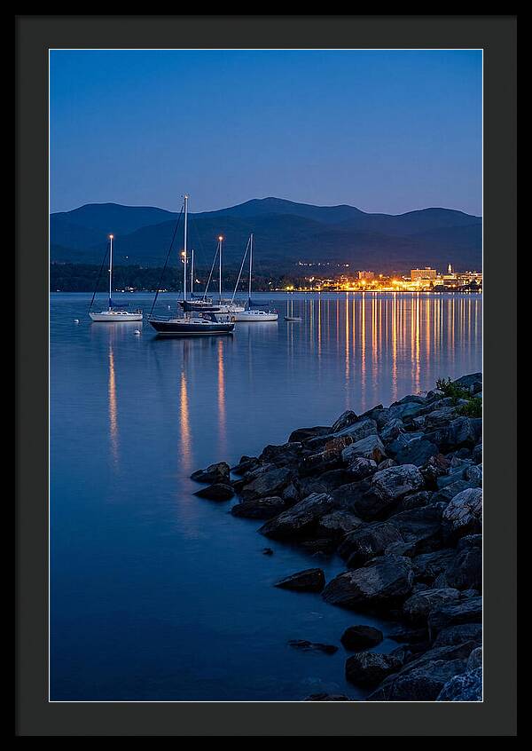 Burlington Waterfront Dusk Serenity