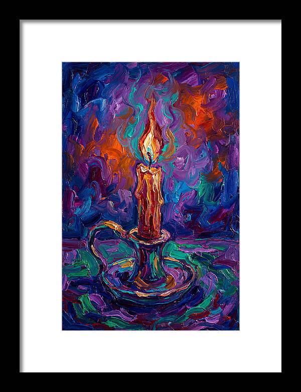 Burning Candle Glow