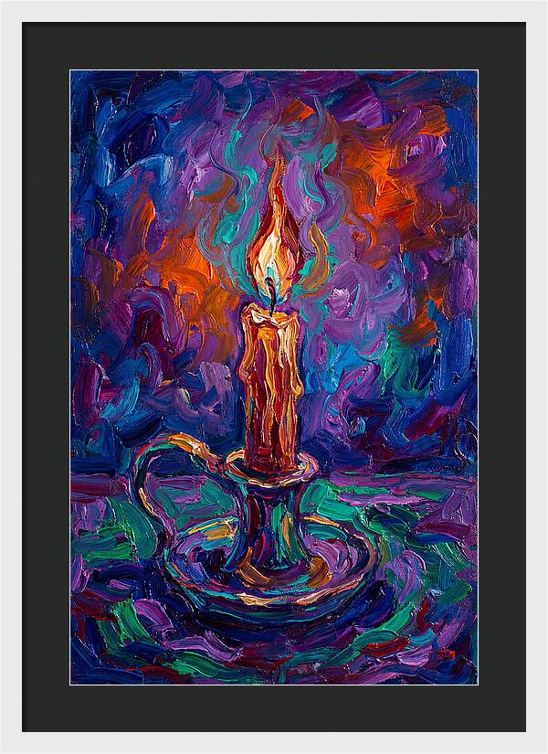 Burning Candle Glow