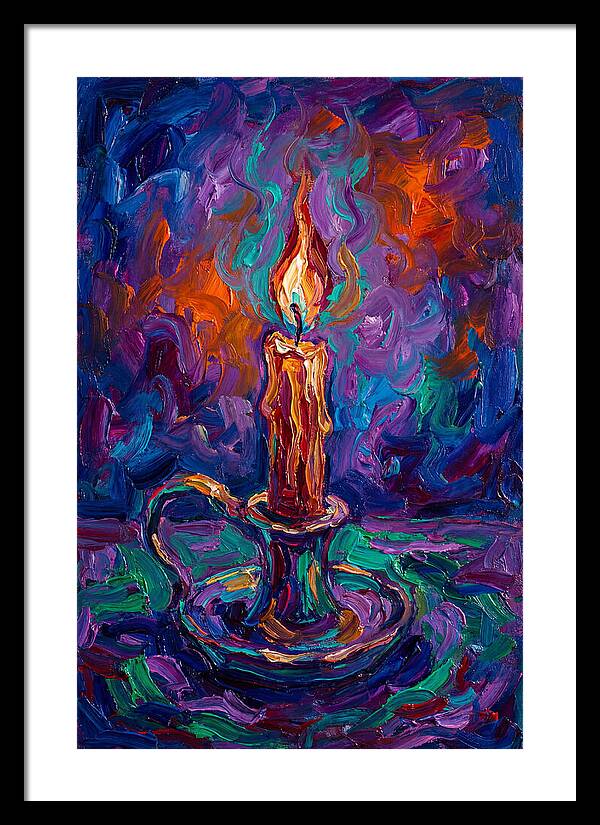 Burning Candle Glow