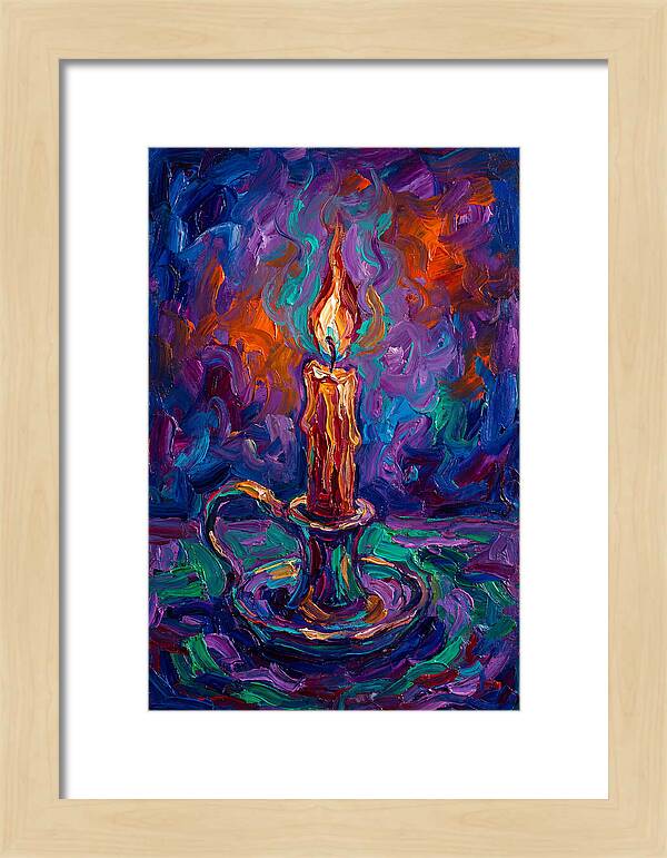 Burning Candle Glow