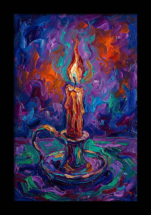Burning Candle Glow